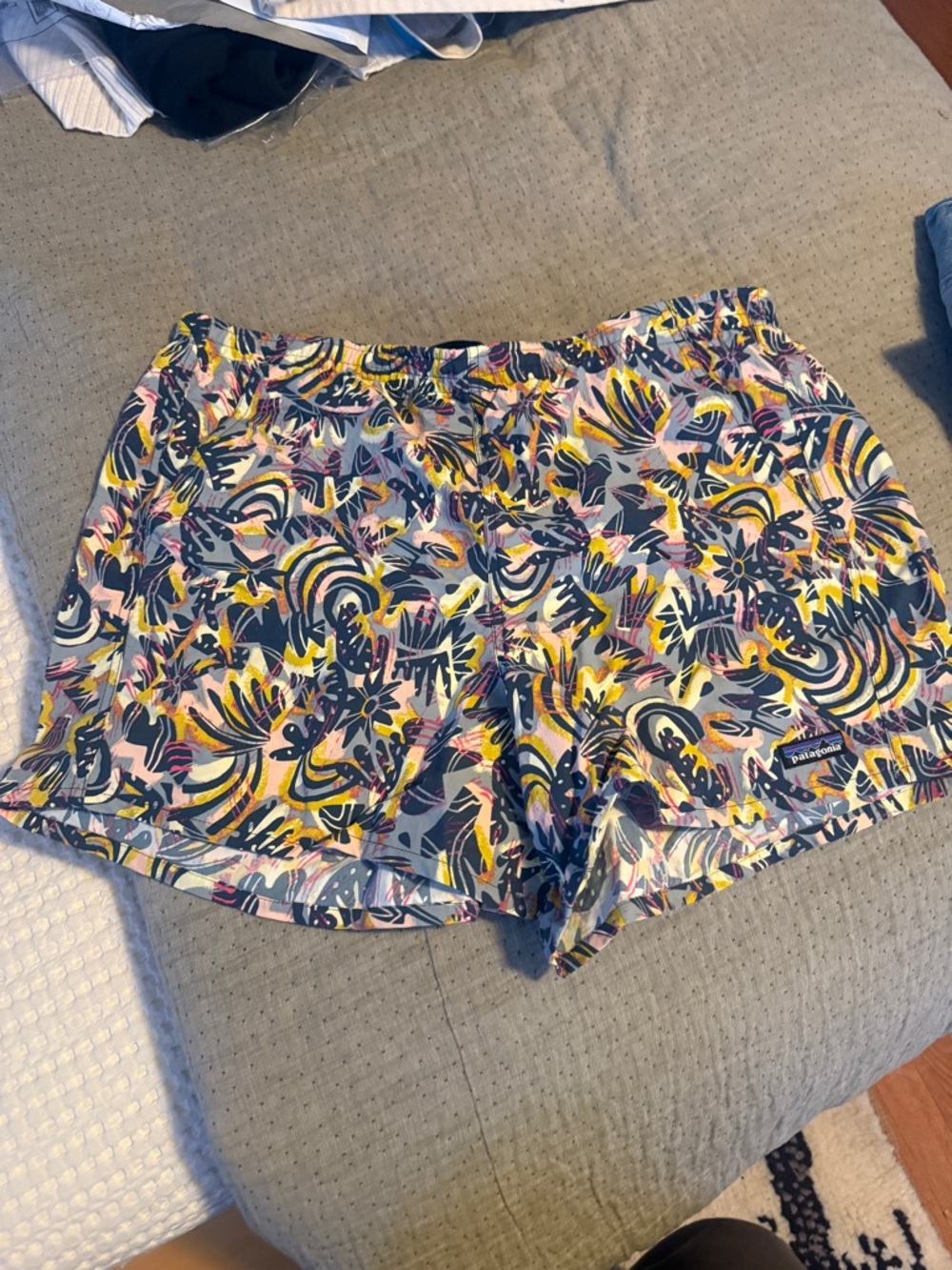 Patagonia Women's Multicolor Floral Print Athletic Shorts